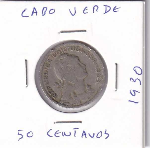 Cabo Verde 50 centavos 1930