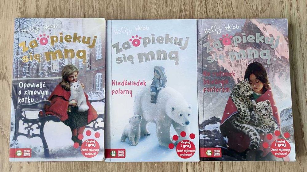 Zaopiekuj się mną: Opowieść o zimowym kotku / Niedźwiadek polarny / ++