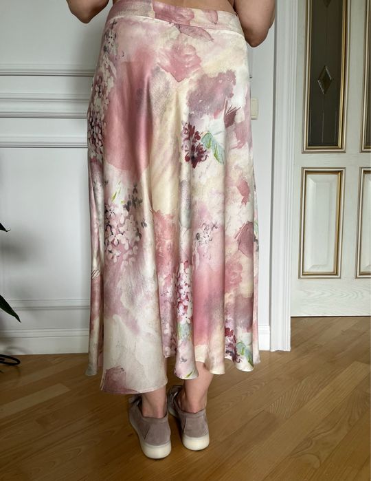 Шовкова спідниця Marks & Spencer