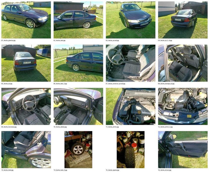 Opel Vectra B 1.8 16V benzyna – 1999 r. – 181 000 km