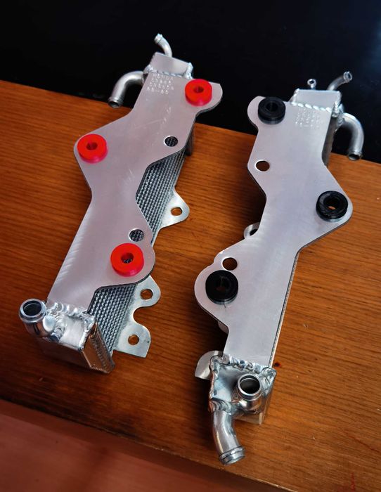 Radiadores Honda CR250 de 1988 até 1989 - Aluminio e Performance
