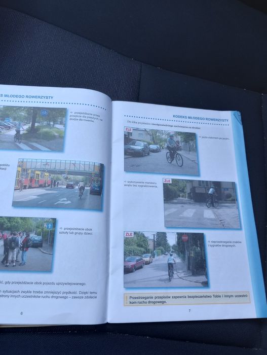 Kodeks młodego rowerzysty.
