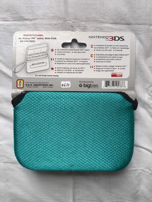 Bolsa de Transporte e Proteção (Nintendo DSL/DSi/3DS)