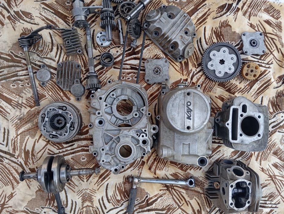 Пробам забчастини на мотоцикл