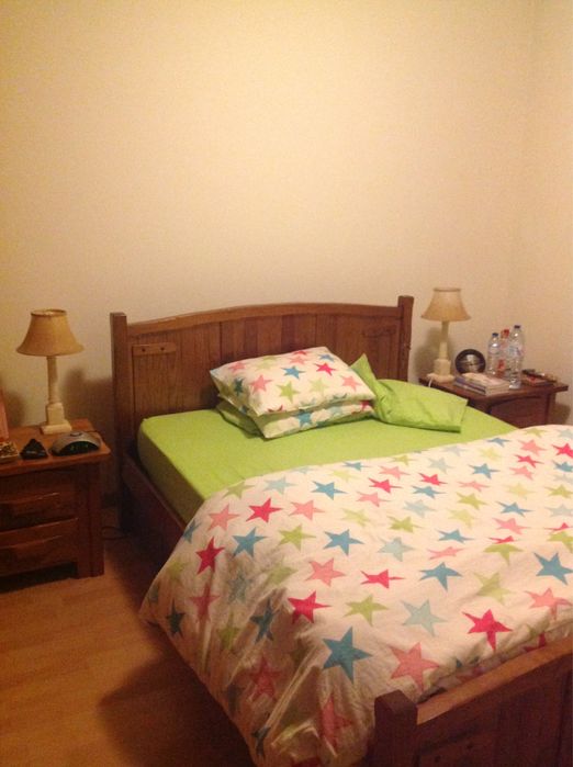 Cama casal+2cabeceiras/Cama solteiro+cabeceira