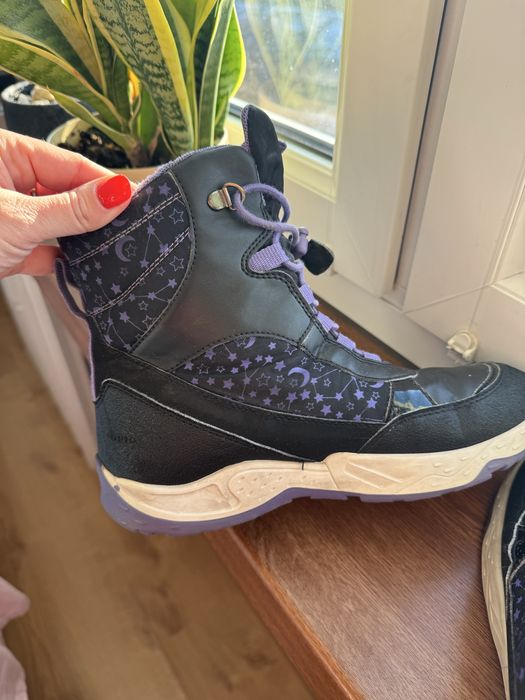 Śniegowce botki Geox waterproof dla dziewczynki lub damskie r 36