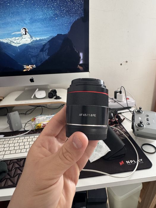 Objetiva Samyang 45mm f/1.8 (Sony FE/E Mount)