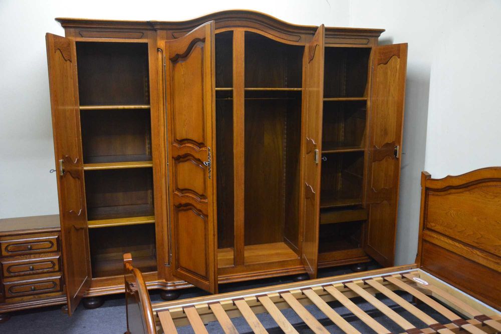 Piękna Sypialnia Dębowa - meble sypialniane