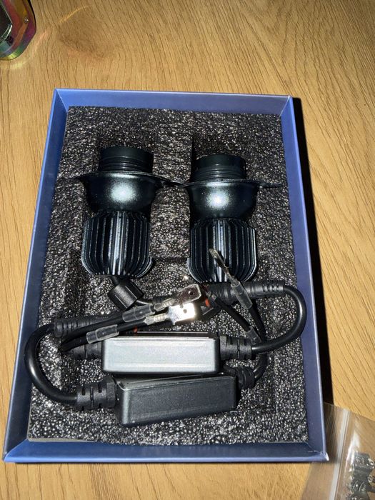 2x led  marker bmw e90 e91 LCI POLIFT ringi mocne 160W ŻARÓWKI CANBUS 6500K