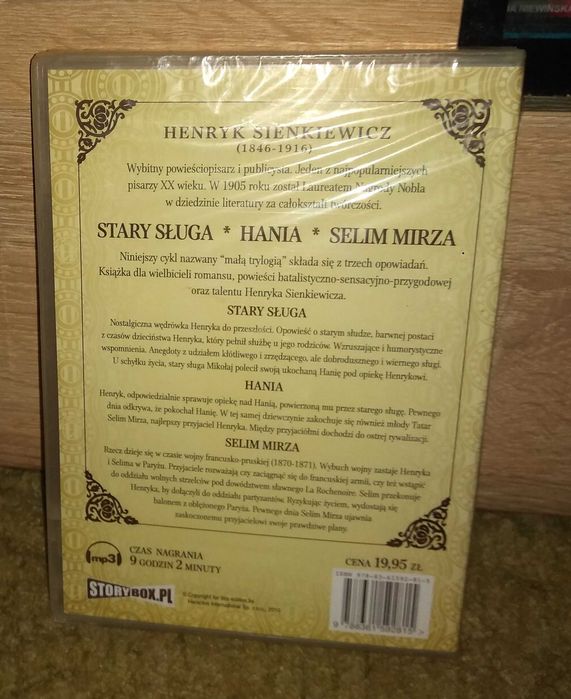 Stary Sługa / Henryk Sienkiewicz/ FOLIA / AUDIOBOOK /