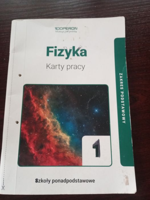 Karty pracy Fizyka 1 Operon