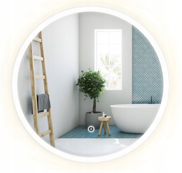 NOWE Lustro podświeltane LED 90 80 60 i 50 cm