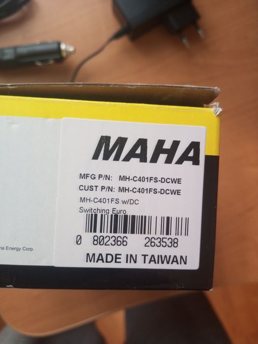 Зарядний пристрій Powerex (MAHA) MH-C401FS для NiMH / NiCd AA, AAA