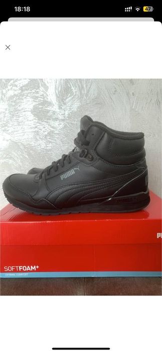 Original Чоловічі черевики puma st runner v3 mid l 38763801 41 (7.5uk)