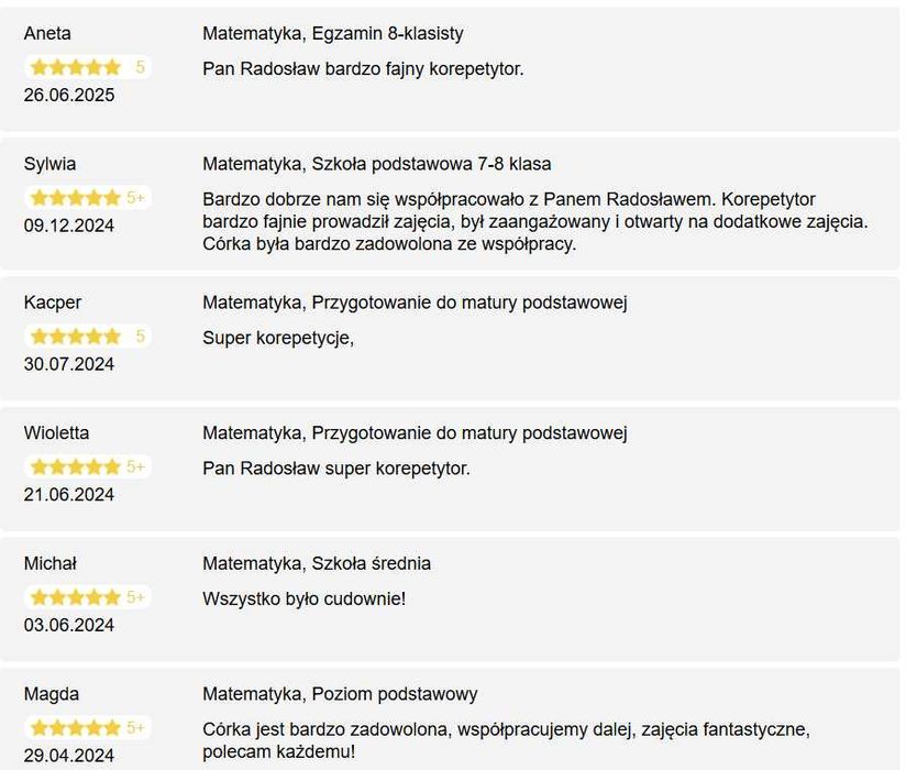 Korepetycje Matematyka Bełchatów. Matura 2026 Zrób 85% w 3 miesiące.