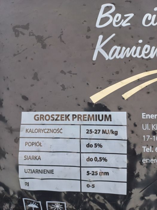 Groszek extra premium + worek 25kg