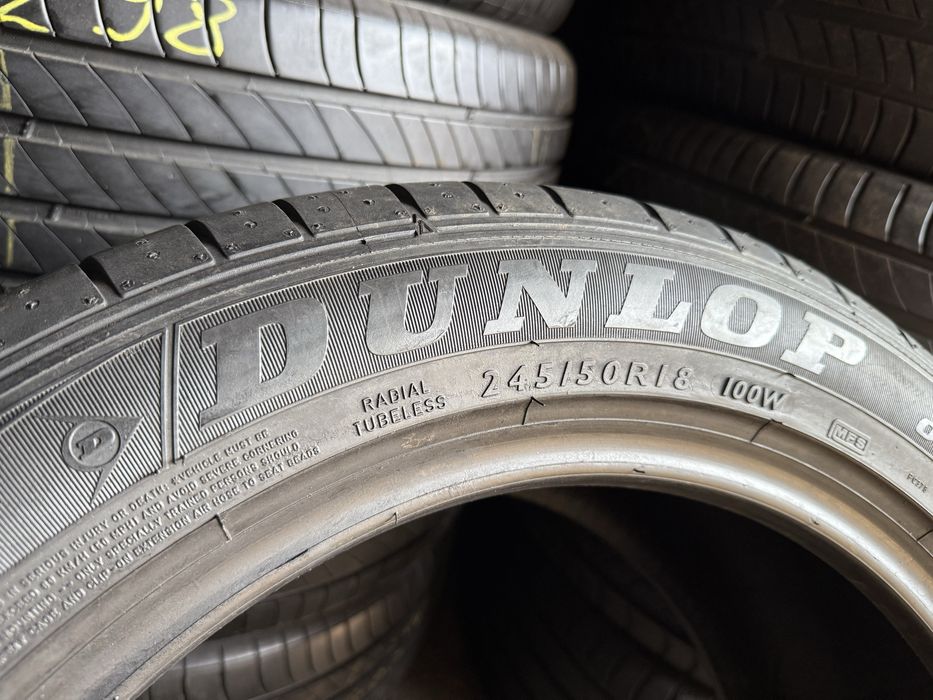 Літні шини 245/50 R18 Dunlop SP Sport Maxx GT RunFlat 2шт.