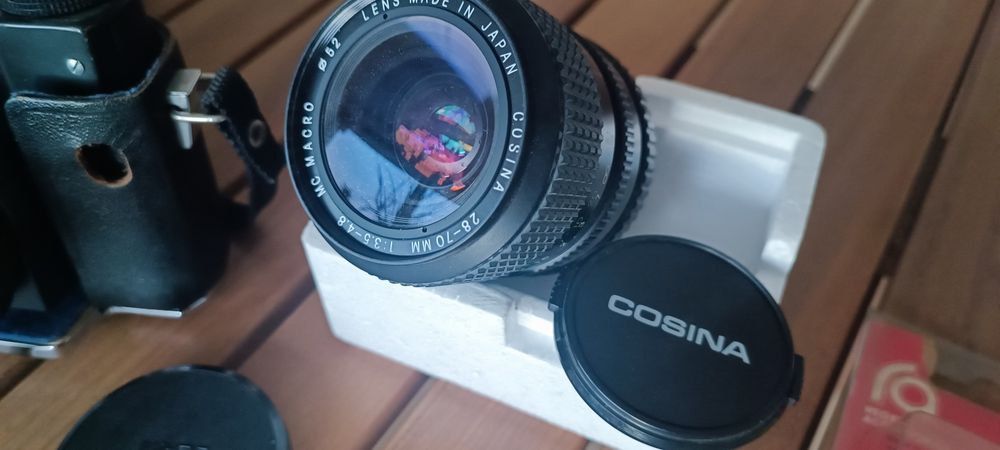 Máquina Fotográfica Analógica ZENIT 12XP SLR + 2 Lentes + Flash!