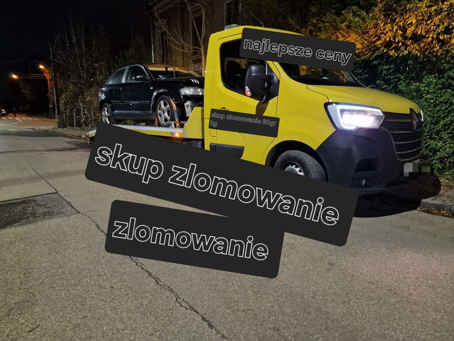 Złomowanie skup samochodow najlepsze cenny
