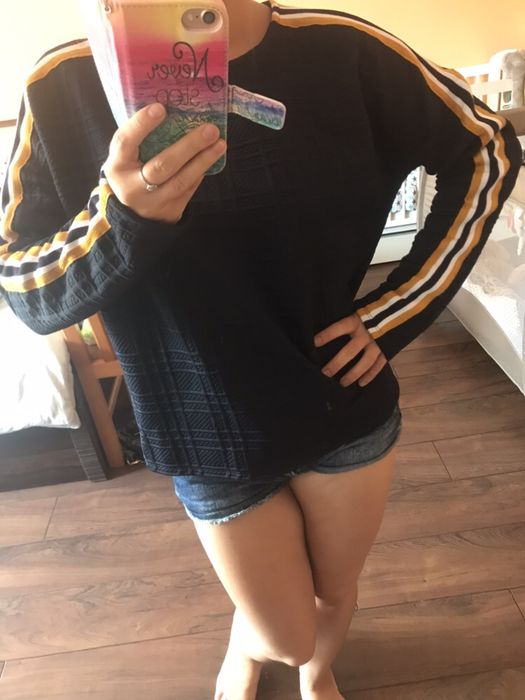 NOWA bez metki bluza,sweter PRIMARK z modnym lampasem! Oversize