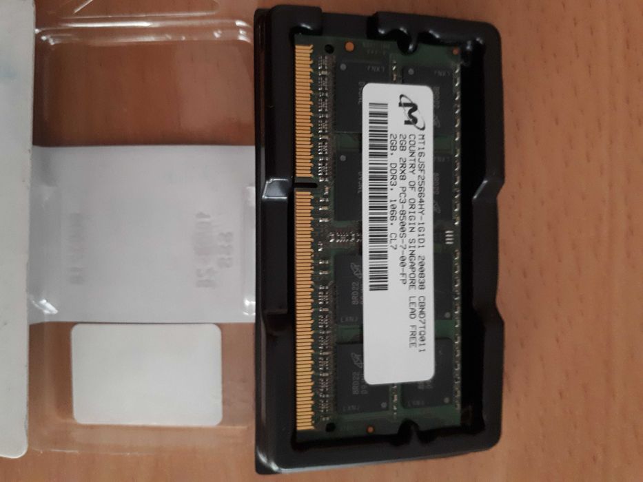 2Gb DDR3 Оперативна память на Ноутбук 1Gb DDR3 Повністю Робочі 2Планки