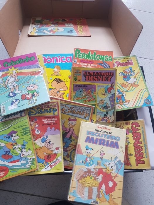 Lote de livros banda desenhada antigos