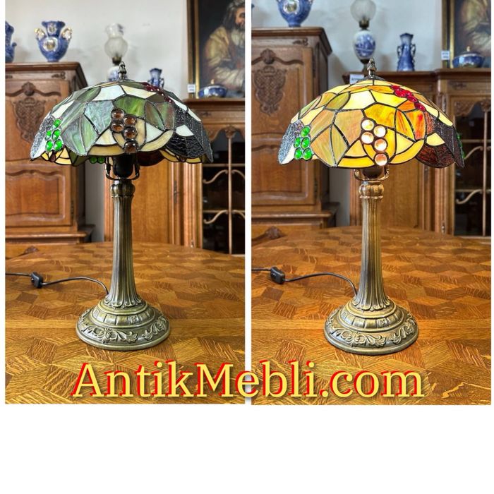 Настільна лампа в стилі Тіффані світильник 6981