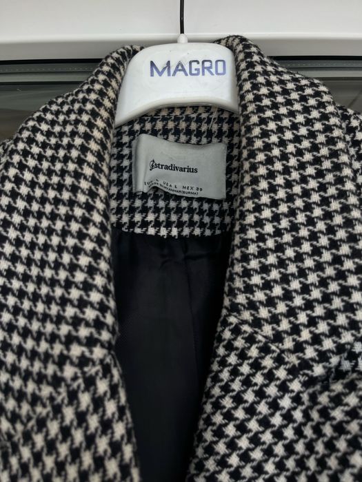 Пальто Stradivarius гусяча лапка