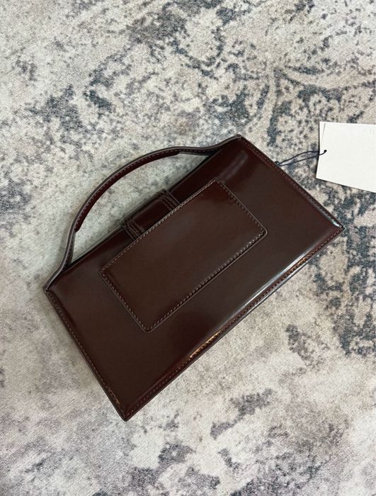 Skórzana torebka w brązowym kolorze