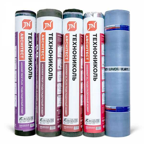 Подкладочные ковры для Битумной Черепицы