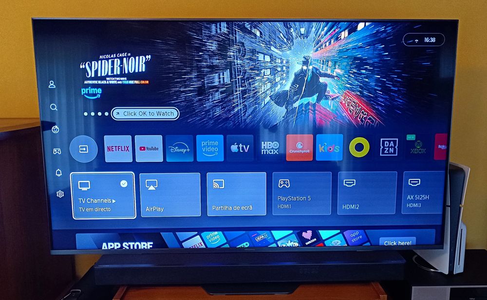 Smart TV Hisense 55" U8Q Mini-LED ULED (Oportunidade Única)