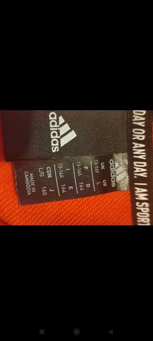 Bluza Adidas na 160 cm