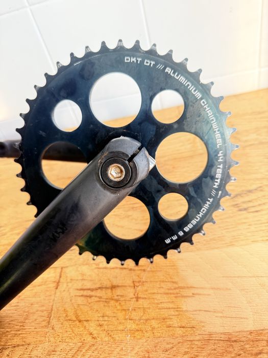 Bmx 3 peças com pedais.