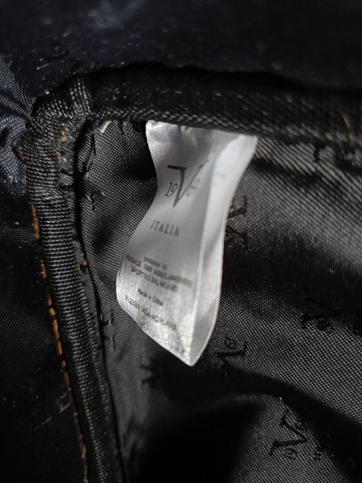 Plecak versace 19V69 Italia czarny łańcuszek