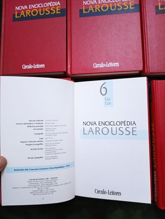 Nova Enciclopédia Larousse (6  volumes)