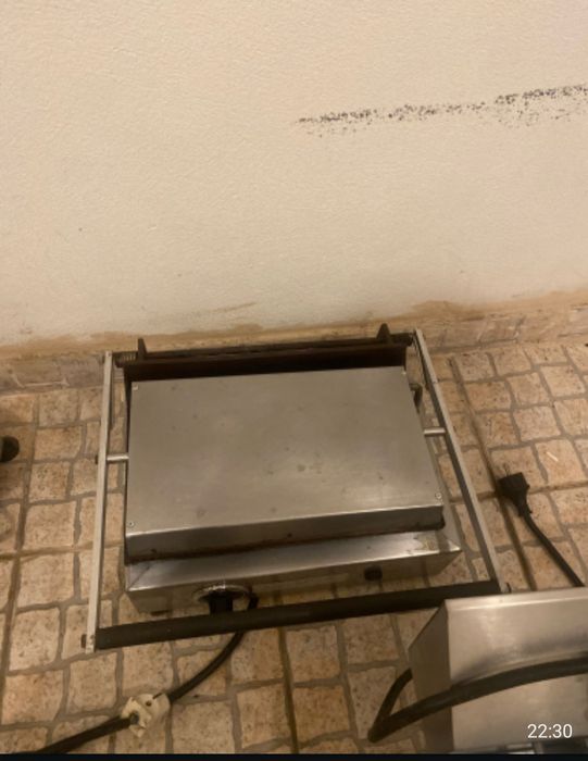 Conjunto para restauração: Chapa, corta frios, fritadeira