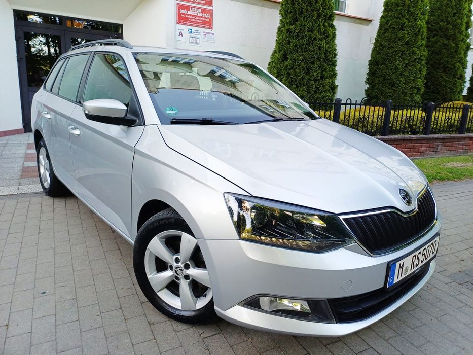 Śliczna Skoda Fabia 2015r LED Radar Wypas Soczewka