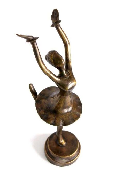 Статуетка Балерина Танцівниця бронза Arcobronze Portugal