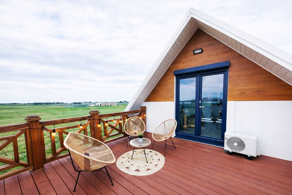 Domek Letniskowy z widokiem na Zalew Jacuzzi -na Roztoczu cisza spokój