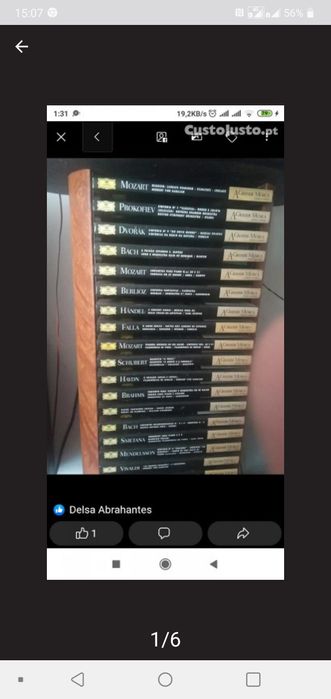 Enciclopédia e dvd e livro negociável