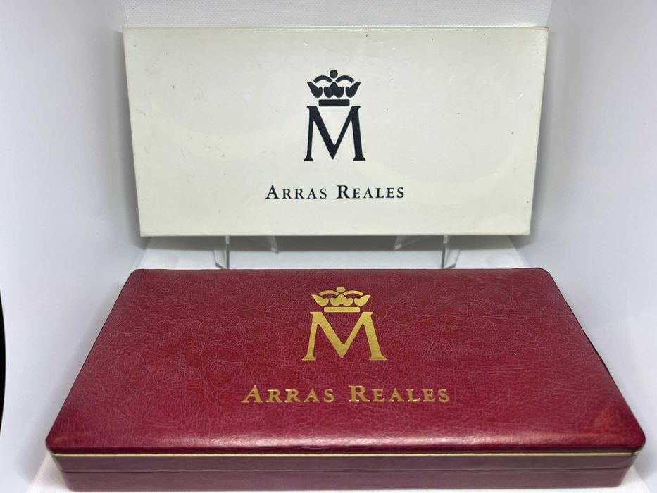Espanha - Coleção de 13 Arras Reales V Centenário da Casa dos Habsburgos e III Centenário da Casa dos Bourbons - 1516 a 1931 - Ouro, Prata