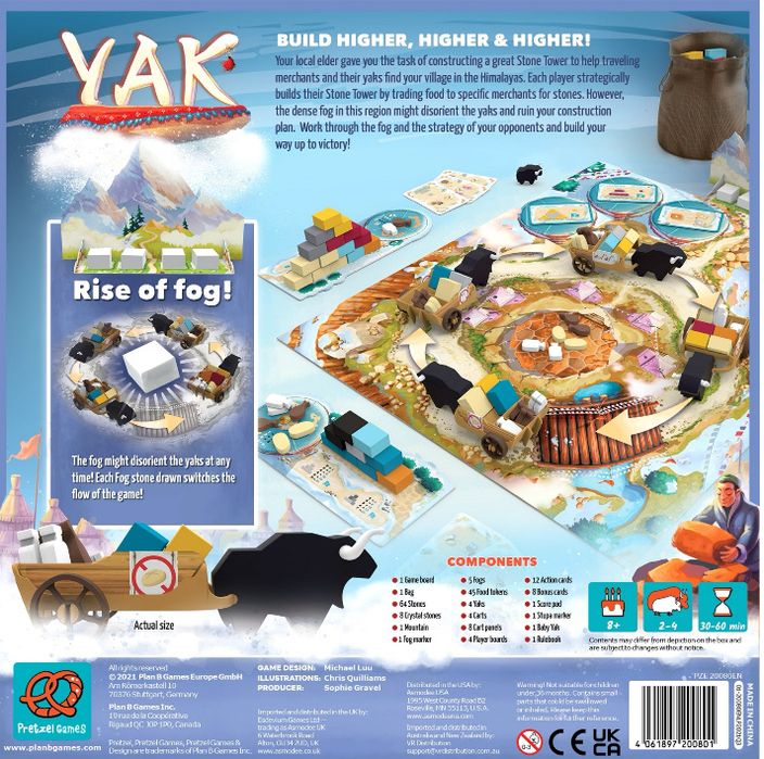 Настольная игра Як / Yak (Pretzel Games)