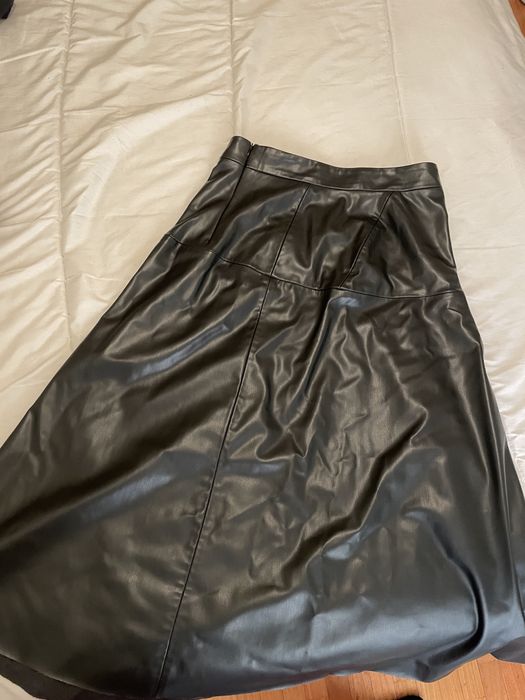 Saia Comprida Preta Zara