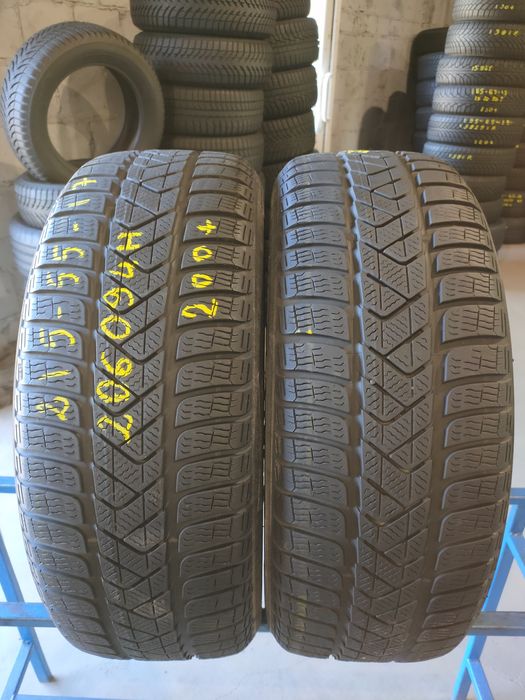 215/55r17 Pirelli Sottozero 3 z 2020r około 6mm