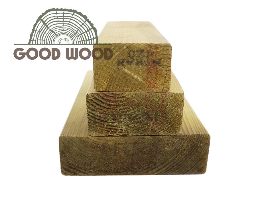 Drewno c24 IMPREGNOWANE CIŚNIENIOWO 45x145 legary kantówki SZWEDZKIE