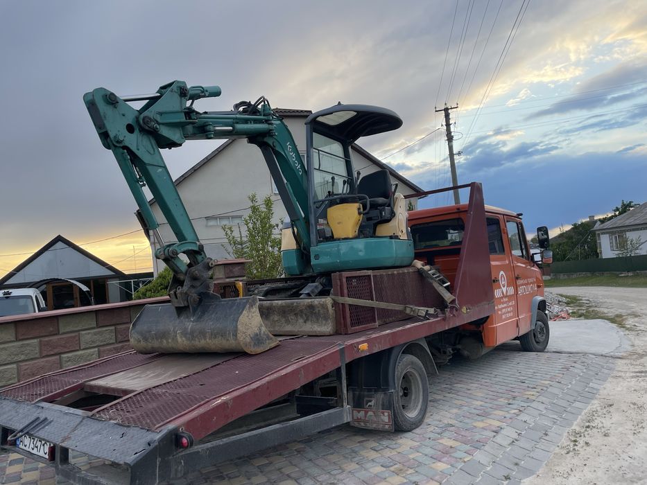 Послуги Міні Екскаватора. Копання септиків, траншей, фундаментів
