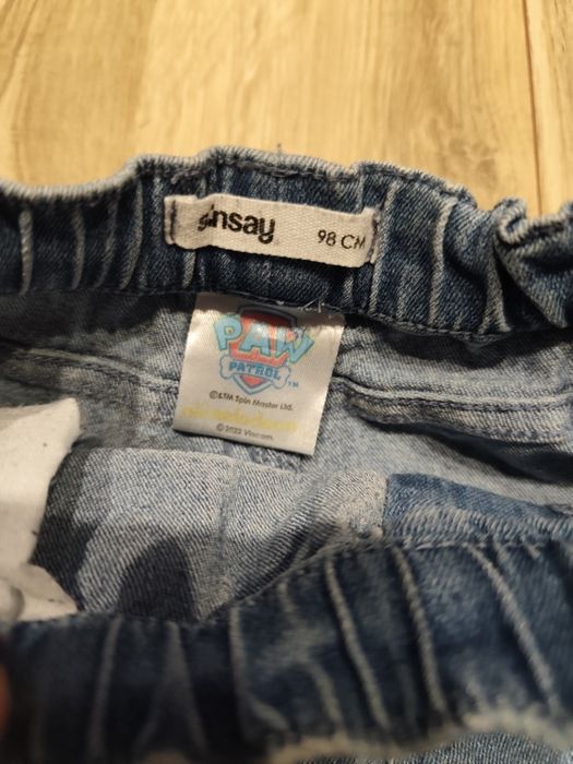 Spodnie jeansy Sinsay 98 Psi Patrol