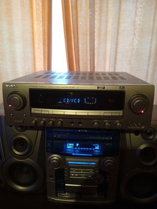 Музичний центр Aiwa,+ підсилювач Even.