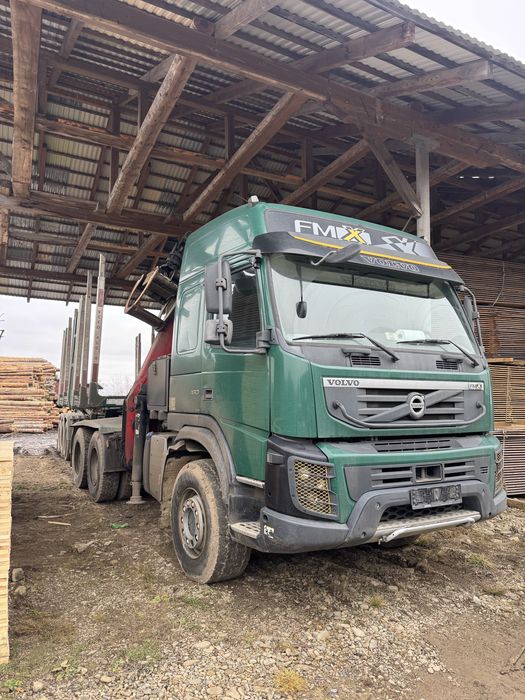 Лісовоз Volvo FMx460 6x6 Euro5+причеп (свіжопригнаний) 114тис пробігу
