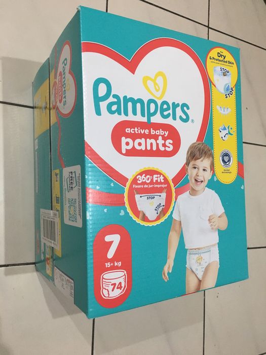 Pampers Pants 7 jeden duży karton.Szybka wysyłka!